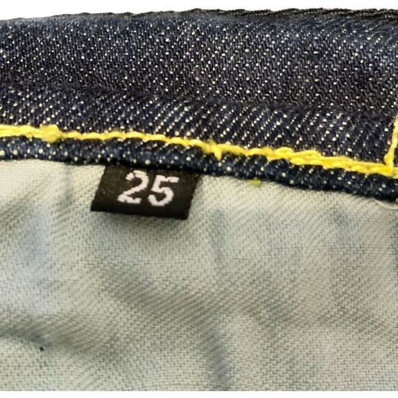 Rock & Republic Jeans Women's Size 25 Pink Rhinestones Bleu Denim - Picture 11 of 12